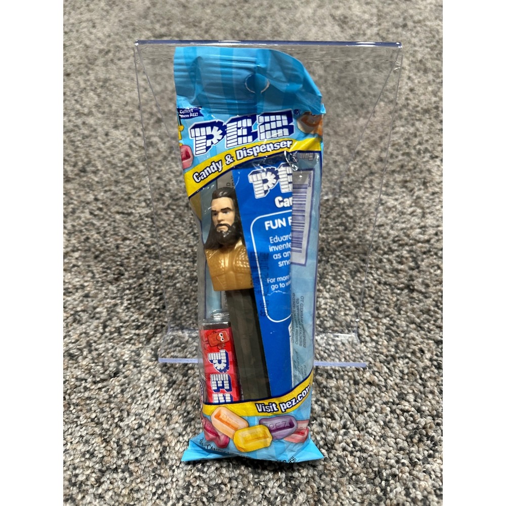 Candy Dispenser PEZ Unisex Gold New DC Comics Aquaman Justice League OS